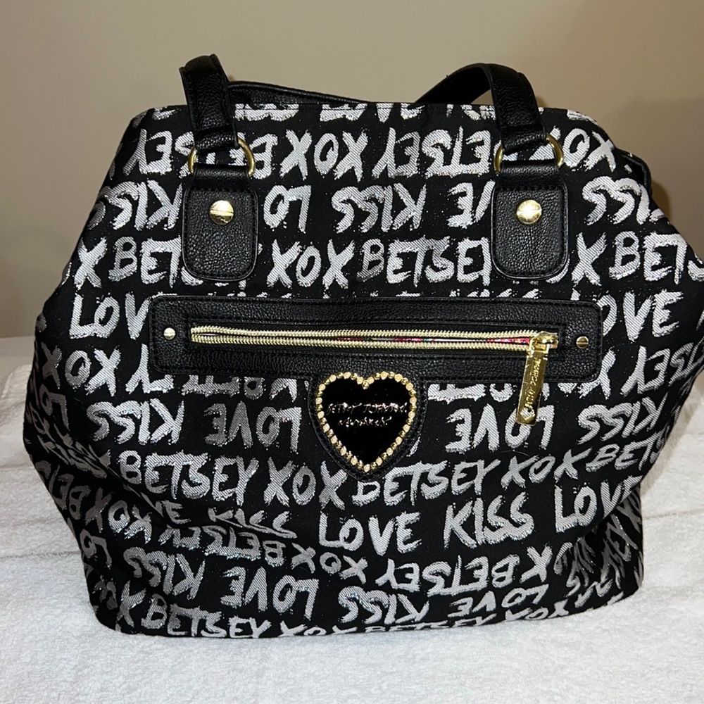 Expressive Betsy Johnson purse